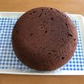 daikanon's cooksnap of when they made 計量簡単♪炊飯器で生チョコケーキ☆.