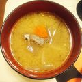 ミル☆クル's cooksnap of when they made 豚汁のかわりに☆鯖缶の味噌汁.