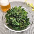 ぽんしゅラブ子's cooksnap of when they made パリッと！ごま油香るケールチップス.
