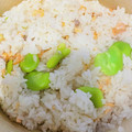 あめにゃん's cooksnap of when they made ストウブ そらまめとしらすのご飯.
