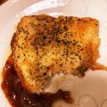 ぱてすん's cooksnap of when they made 3歳児大好き♡メカジキのいそべ焼き.