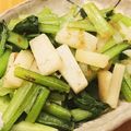 かなりんココりん's cooksnap of when they made ＊長芋と小松菜のおかか炒め＊.