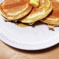 haruboomam's cooksnap of when they made ヨーグルト使用！爽やかホットケーキ♫.