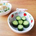 Newチヨコっと♪'s cooksnap of when they made ☆きゅうりＤＥ可愛いお弁当☆.