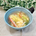 Satoco❋'s cooksnap of when they made レタスとカニかまのかきたまスープ.