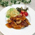 Satoco❋'s cooksnap of when they made 速攻で煮る❀豚肩ロースとエリンギの甘辛❀.