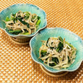 なつき☆ミ's cooksnap of when they made もやしと小松菜、しらす干し和中華和え.
