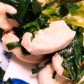 あっきー5296's cooksnap of when they made 簡単♪ふっくら!鶏胸肉とニラの中華炒め☆.