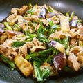 お塩と砂糖's cooksnap of when they made なすと豚肉のキムチ炒め.