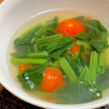 ☆capybara☆'s cooksnap of when they made 簡単＊ほうれん草とトマト＊さっぱりスープ.