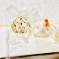 komutatata's cooksnap of when they made 高菜と鮭フレークのおにぎり.