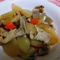 シューひろちゃん's cooksnap of when they made ご飯が進む♪豚と大根と蒟蒻の分量簡単煮物.