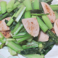 ソラねこ22's cooksnap of when they made 超簡単！小松菜と魚肉ソーセージの炒め物.
