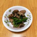 しましまあひる's cooksnap of when they made 簡単タパス　マッシュルームとほうれん草.