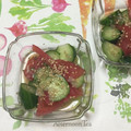 おはなすき's cooksnap of when they made トマトときゅうりの中華サラダ.