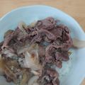よいぴ's cooksnap of when they made 吉野家やすき屋に負けない簡単牛丼！.