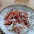 gomibaco's cooksnap of when they made おつまみに！かぶと生ハムサラダ.