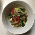 クック78R779☆'s cooksnap of when they made トマトときゅうりとザーサイの中華和え.
