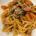 みにー2020's cooksnap of when they made プルコギ焼きうどん.