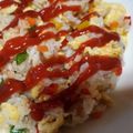 ィクラちゃん's cooksnap of when they made 包まない！？オムライス☆.