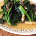 ☆はなパル☆'s cooksnap of when they made ひらたけと、ほうれん草のバター醤油炒め.