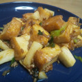 クックWCJGRX☆'s cooksnap of when they made 厚揚げと九条ネギのそぼろ炒め.