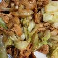 snow012's cooksnap of when they made 簡単！キャベツと豚肉の塩麹炒め.