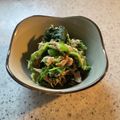 noriwara's cooksnap of when they made ほうれん草のツナ胡麻和え.