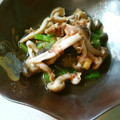 ねこはがき's cooksnap of when they made 焼ききのことほうれん草のおひたし.
