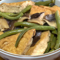 クッキングシニアZ3's cooksnap of when they made 甘～い厚揚げとシイタケとインゲンの煮たの.