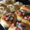 Mikcy☆'s cooksnap of when they made フワフワ♪ちぎりパンでおかずパン.
