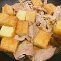 ぱぴぷーぷ's cooksnap of when they made 厚揚げと豚肉のメープルシロップ煮.