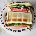 めいめい☆☆☆'s cooksnap of when they made おひとりさまの厚切りハムでハムチーサンド.