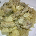 hhakko's cooksnap of when they made 激旨♡鶏じゃがマスタードマヨ炒め.