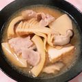 鐵's cooksnap of when they made 庄内地方のたけのこ料理 孟宗汁.