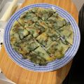 peanutsss's cooksnap of when they made もちもち♡じゃが芋とニラのチヂミ♪.