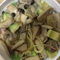 かおり♡♡♡'s cooksnap of when they made ★アボカドときのこのクリームパスタ★.