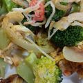 クックEKELXT☆'s cooksnap of when they made ブロッコリーとカニカマの卵炒め☆中華風.