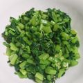 クック083103☆'s cooksnap of when they made 大根の葉のごま和え.