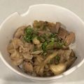 FrankAM's cooksnap of when they made ガッツリ豚きのこ丼.