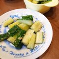 pnyo's cooksnap of when they made パクパク食べちゃうキュウリのゴマ和え.
