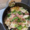 クック4RHYDJ☆'s cooksnap of when they made STAUBでいわし炊き込みゴハン.