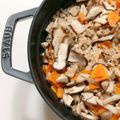 イーちゃん☆'s cooksnap of when they made staubで炊き込みご飯＊.