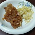 つえちょん's cooksnap of when they made 厚切り豚ロースの、ゴルフ場トンテキ！.