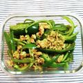 ペキのリリー's cooksnap of when they made わが家のエスニックな無限ピーマン。.