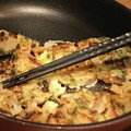 ずぼら新米主婦's cooksnap of when they made 玉ねぎと桜海老のかき揚げ風チヂミ.