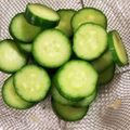 そらてんママ's cooksnap of when they made サラダに☆緑色　鮮やかなきゅうり.