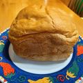 さーぷ's cooksnap of when they made ホームベーカリー★ハチミツ入り食パン.