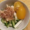 あっぷるあさい's cooksnap of when they made もう一品♪キュウリと長芋の梅和え♪.