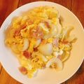 ○・ω・○はむはむ's cooksnap of when they made 簡単♡新玉葱とベーコン＆ニンニクの卵炒め.